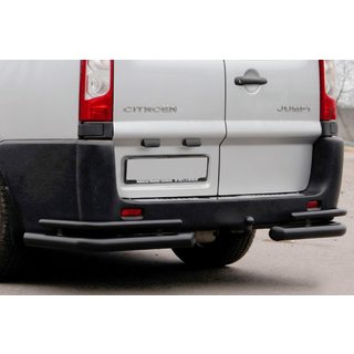 Angolari posteriori AK-003-Double Black (2 pz, acciaio inox) Peugeot Expert 2007-2016 foto 1