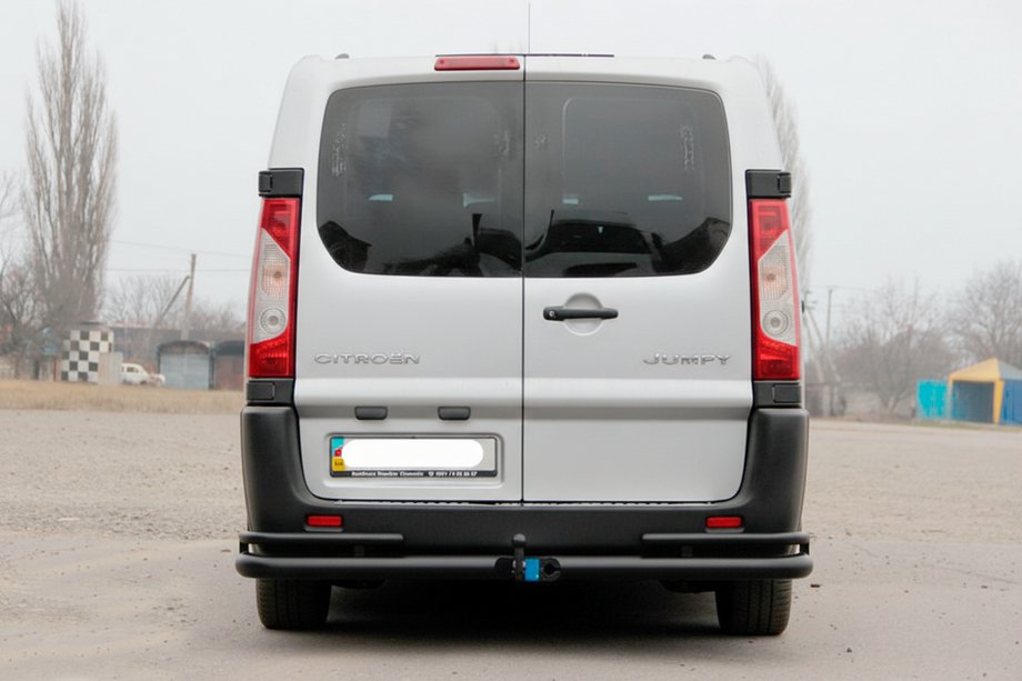Citroen Jumpy 2007–2017 Angolari posteriori Double Black (2 pz, acciaio inox) Foto 2