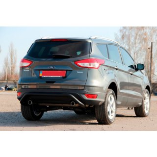 Barra Posteriore AK007 Nera (Acciaio Inox) foto 3