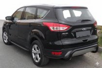 Ford Kuga 2008-2013 Barra Posteriore AK007 Nera (Acciaio Inox) foto 4