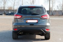 Ford Kuga 2008-2013 Barra Posteriore AK007 Nera (Acciaio Inox) foto 6