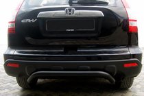 Honda CRV 2007-2011 Barra Posteriore AK007 Nera (Acciaio Inox) foto 1