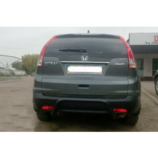 Barra Posteriore AK007 Nera (Acciaio Inox) foto 3