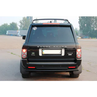 Roll Bar Posteriore Doppio AK002 Nero (Acciaio Inox) foto 2
