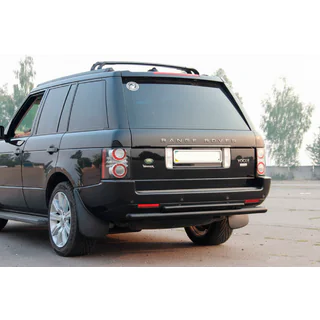 Roll Bar Posteriore Doppio AK002 Nero (Acciaio Inox) foto 1