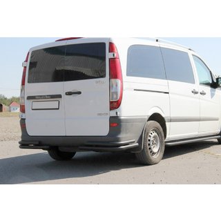 Angolari posteriori AK003-Double Black (2 pz, acciaio inox) Mercedes Vito W639 2004-2014 foto 1
