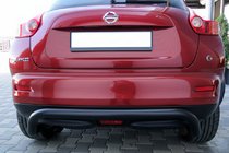 Nissan Juke 2010-2019 Barra Posteriore AK007 Nera (Acciaio Inox) foto 8