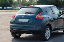 Nissan Juke 2010-2019 Barra Posteriore AK007 Nera (Acciaio Inox) foto 1