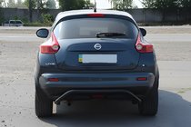Nissan Juke 2010-2019 Barra Posteriore AK007 Nera (Acciaio Inox) foto 2