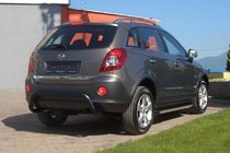 Opel Antara 2006-2017 Barra Posteriore AK007-1 Nera (Acciaio Inox) foto 2