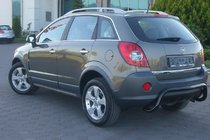 Opel Antara 2006-2017 Barra Posteriore AK007-1 Nera (Acciaio Inox) foto 3