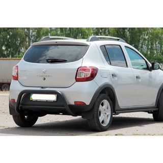 Barra Posteriore AK007 Nera (Acciaio Inox) Renault Sandero 2013-2022 foto 2