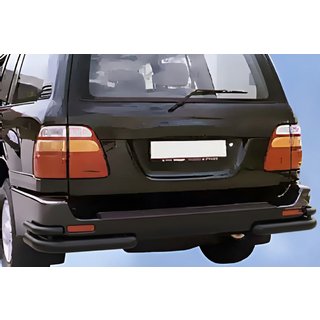 Barre angolari posteriori AK003-Double Black (2 pz, acciaio inox) Toyota Land Cruiser 100 1998-2007 foto 3