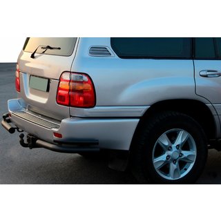 Barre angolari posteriori AK003-Double Black (2 pz, acciaio inox) Toyota Land Cruiser 100 1998-2007 foto 1
