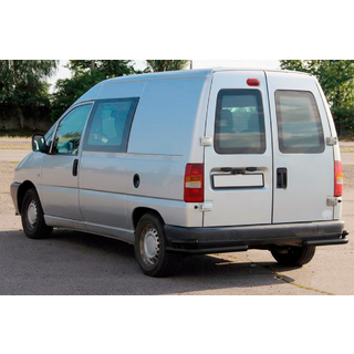 Angolari posteriori doppi AK003 Double Black (acciaio inox) Citroen Jumpy 1996-2007 foto 4