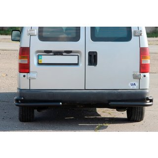 Angolari posteriori doppi AK003 Double Black (acciaio inox) Fiat Scudo 1996-2007 foto 1