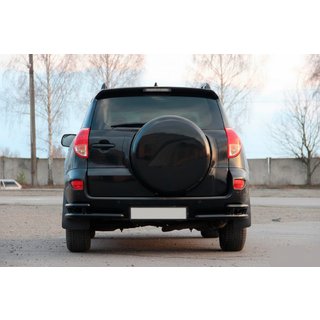 Angolari posteriori AK003-double Nero (2 pz, acciaio inox) Toyota Rav 4 2006-2013 foto 1