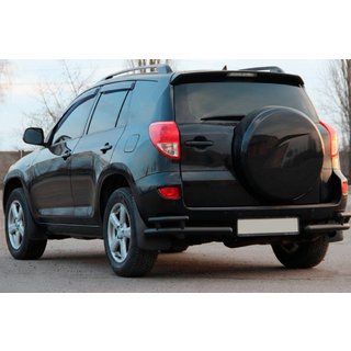 Angolari posteriori AK003-double Nero (2 pz, acciaio inox) Toyota Rav 4 2006-2013 foto 2