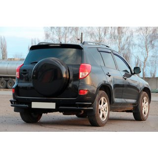 Angolari posteriori AK003-double Nero (2 pz, acciaio inox) Toyota Rav 4 2006-2013 foto 3