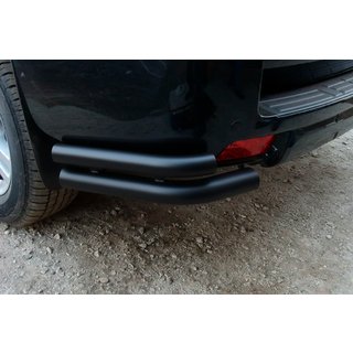 Angolari Posteriori AK003-Doppio Black (Acciaio Inox) Toyota Land Cruiser Prado 150 2009-2023 foto 3