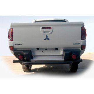 Protezione Posteriore AK007 Nero (Acciaio Inox)