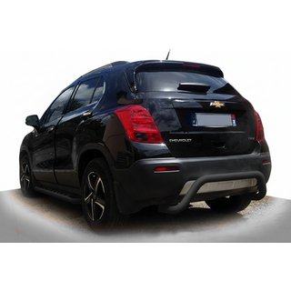 Barra Posteriore AK007 Nera (Acciaio Inox) Chevrolet Trax 2012-2023