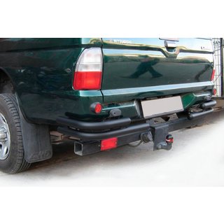 Angolari posteriori AK003-Double Black (2 pz, acciaio inox) Mitsubishi L200 1996-2006