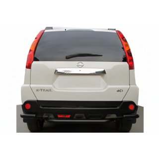 Barre angolari posteriori con sezione centrale AK0073 Nero (2 pz, acciaio inox)