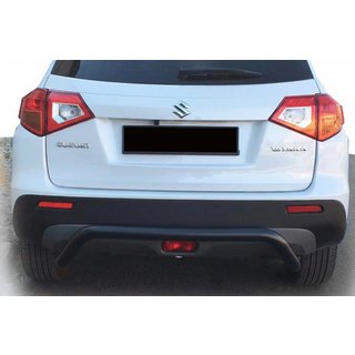 Protezione Posteriore AK007 Nero (Acciaio Inox) Suzuki Vitara 2015-