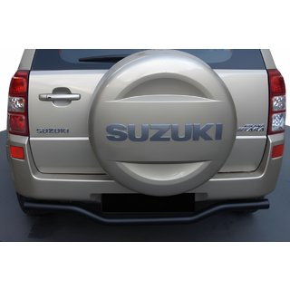 Protezione Posteriore AK005-1 Nero (Acciaio Inox) Suzuki Grand Vitara 2005-2017