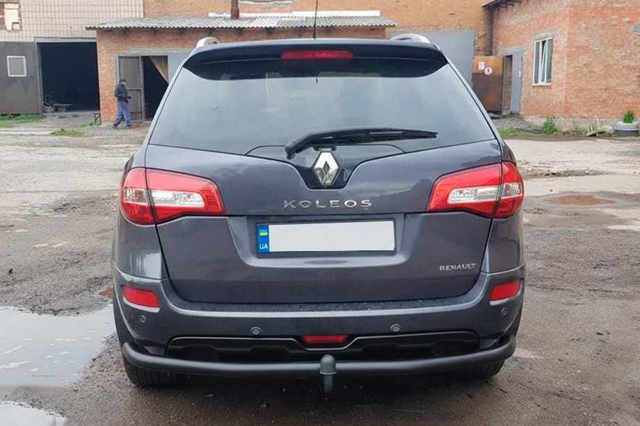 Renault Koleos 2008-2016 Barra Posteriore AK002-1 Nera (Acciaio Inox) Foto 3