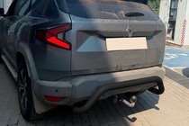 Renault Duster 2024- Protezione Posteriore AK007 Nero (Acciaio Inox) foto 3