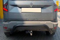 Renault Duster 2024- Protezione Posteriore AK007 Nero (Acciaio Inox) foto 4