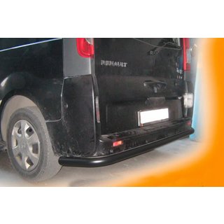 Protezione Posteriore AK005 Nero (Acciaio Inox) Opel Vivaro 2001–2015 foto 2