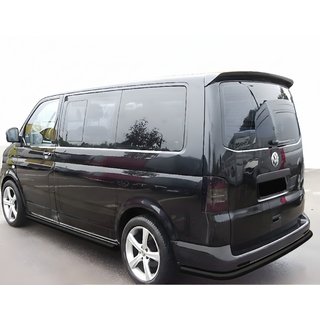Barra Posteriore Angolare AK005 Nera (Acciaio Inox) Volkswagen T5 Transporter 2003-2010