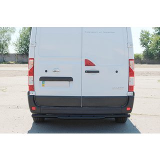 Barra Posteriore AK011 Nera (Acciaio Inox) Nissan NV400 2010-2024 foto 4