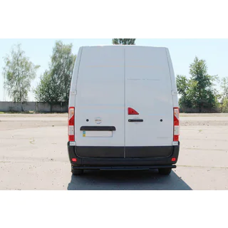 Barra Posteriore AK011 Nera (Acciaio Inox) foto 3