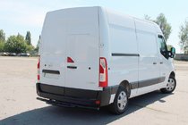 Renault Master 2011-2023 Barra Posteriore AK011 Nera (Acciaio Inox) foto 2