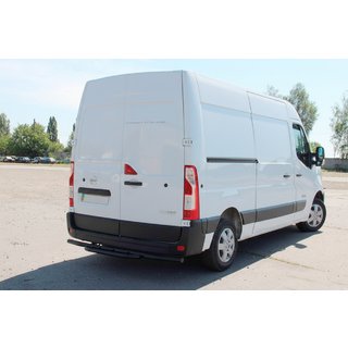 Barra Posteriore AK011 Nera (Acciaio Inox) foto 2