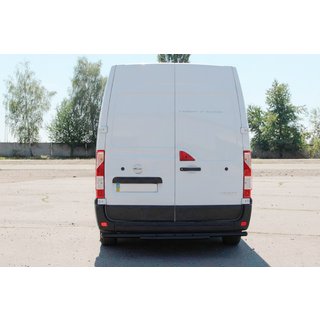 Barra Posteriore AK011 Nera (Acciaio Inox) foto 3
