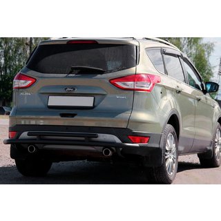 Barra Posteriore AK002-2 Nera (Acciaio Inox) foto 3
