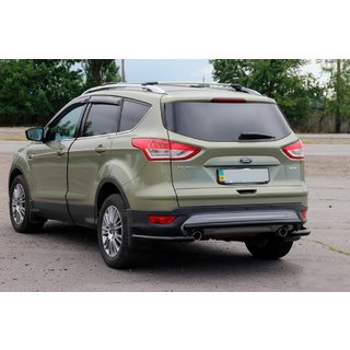 Barra Posteriore AK002-3 Nera (Acciaio Inox) foto 2