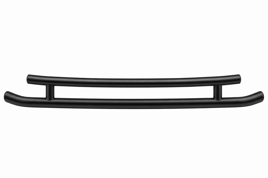 Mitsubishi Outlander 2012-2021 Barra Posteriore AK004-2 Nera (Acciaio Inox) Foto 4