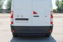 Renault Master 2011-2023 Barra Posteriore AK008 Nera (Acciaio Inox) foto 2