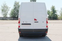 Renault Master 2011-2023 Barra Posteriore AK008 Nera (Acciaio Inox) foto 4