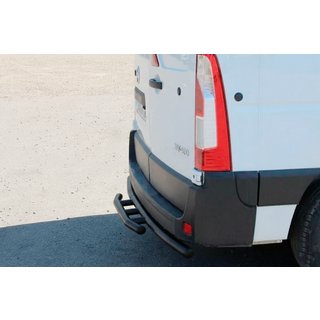 Barra Posteriore AK008 Nera (Acciaio Inox) foto 1