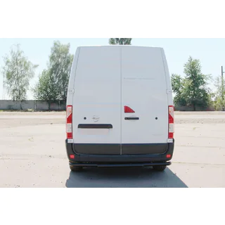 Barra Posteriore AK008 Nera (Acciaio Inox) foto 4