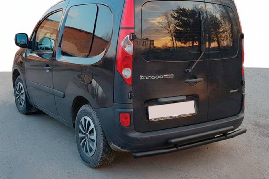 Mercedes Citan 2013-2021 Barra Posteriore AK002-2 Nera (Acciaio Inox) Foto 1