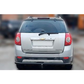 Protezione Posteriore AK005 Nero (Acciaio Inox) Chevrolet Captiva 2006-2019 foto 2