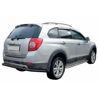 Protezione Posteriore AK005 Nero (Acciaio Inox) Chevrolet Captiva 2006-2019 foto 3